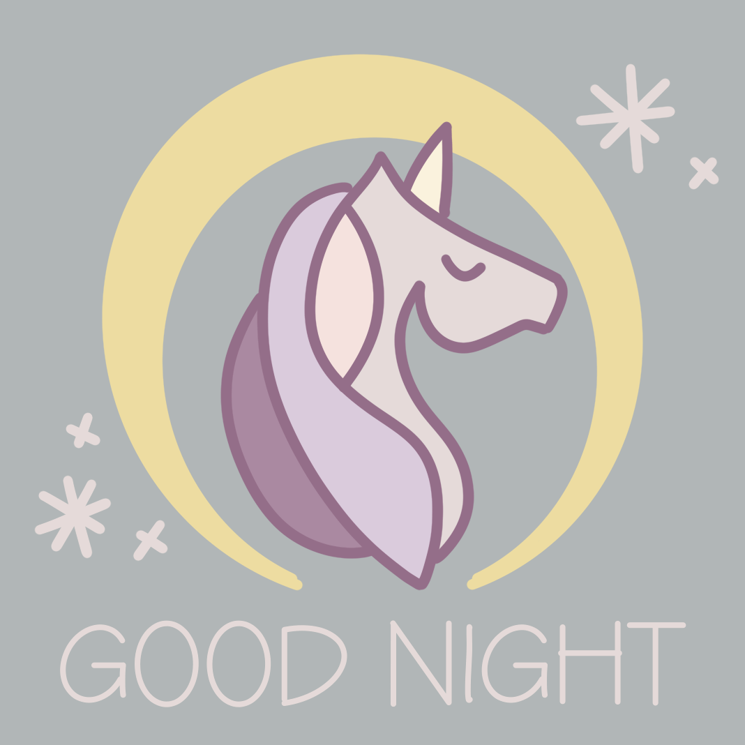 Good Night Animated GIF - Unicorn