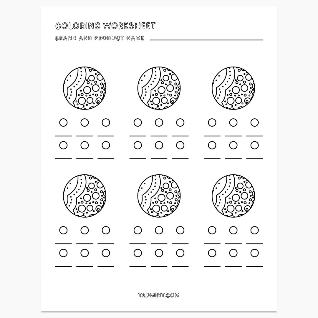Printable ocean waves coloring sheet