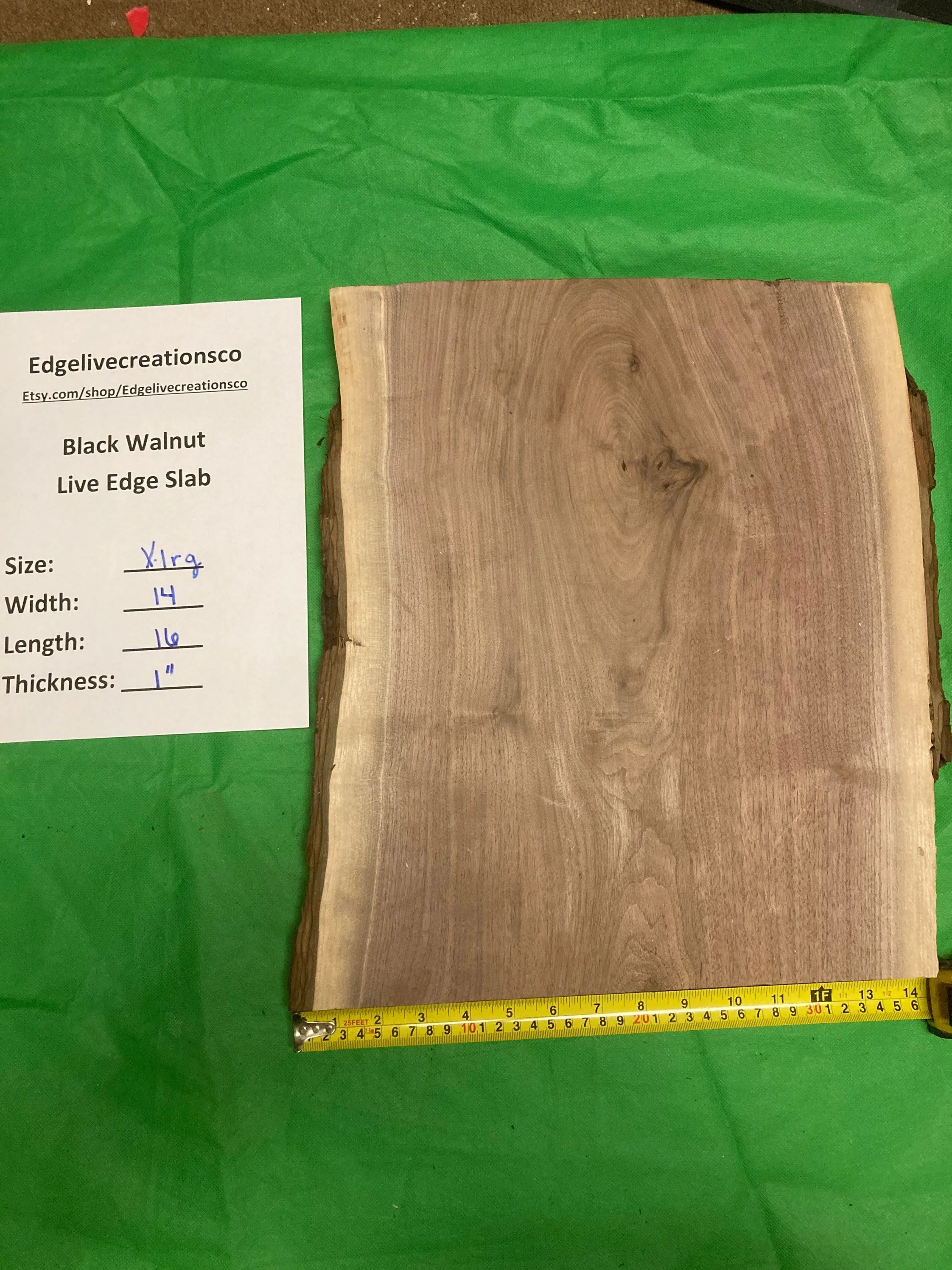 Black Walnut Live Edge Slabs | Stumps Custom Wood