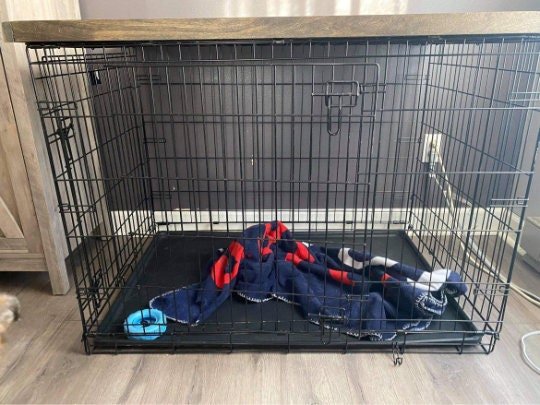 Dog Cage Wood Topper | Stumps Custom Wood