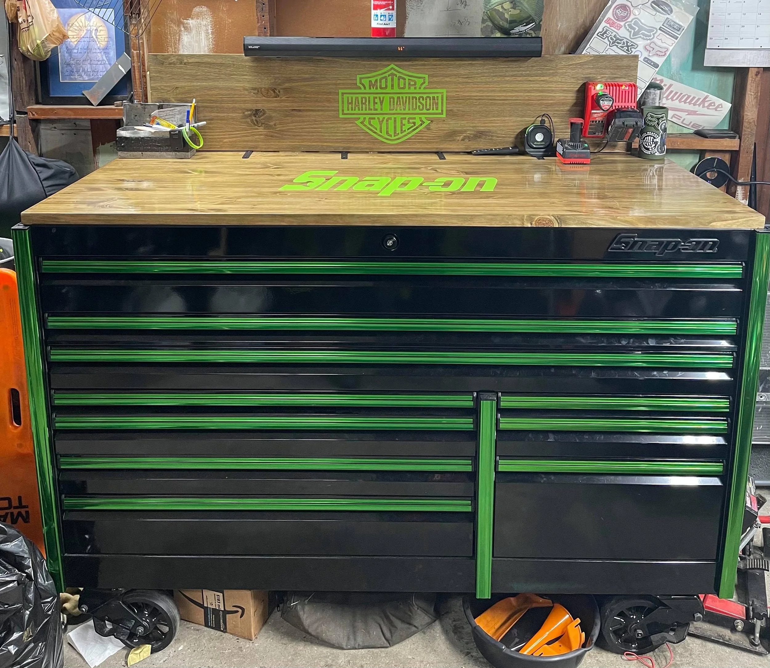 Tool box Cover Organizer | | Stumps Custom Wood
