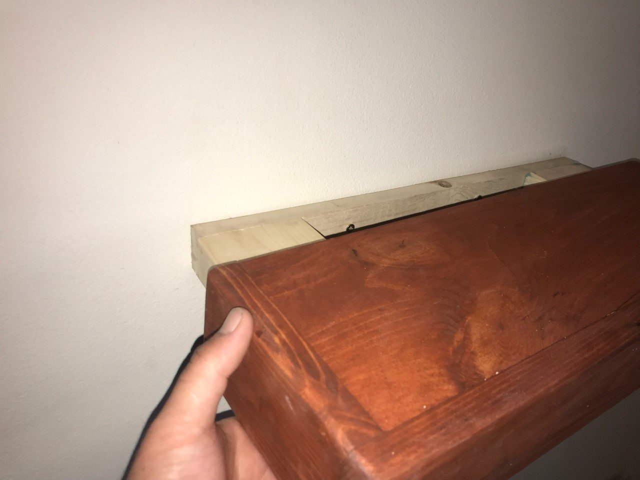 Rustic Floating Shelf | Stumps Custom Wood