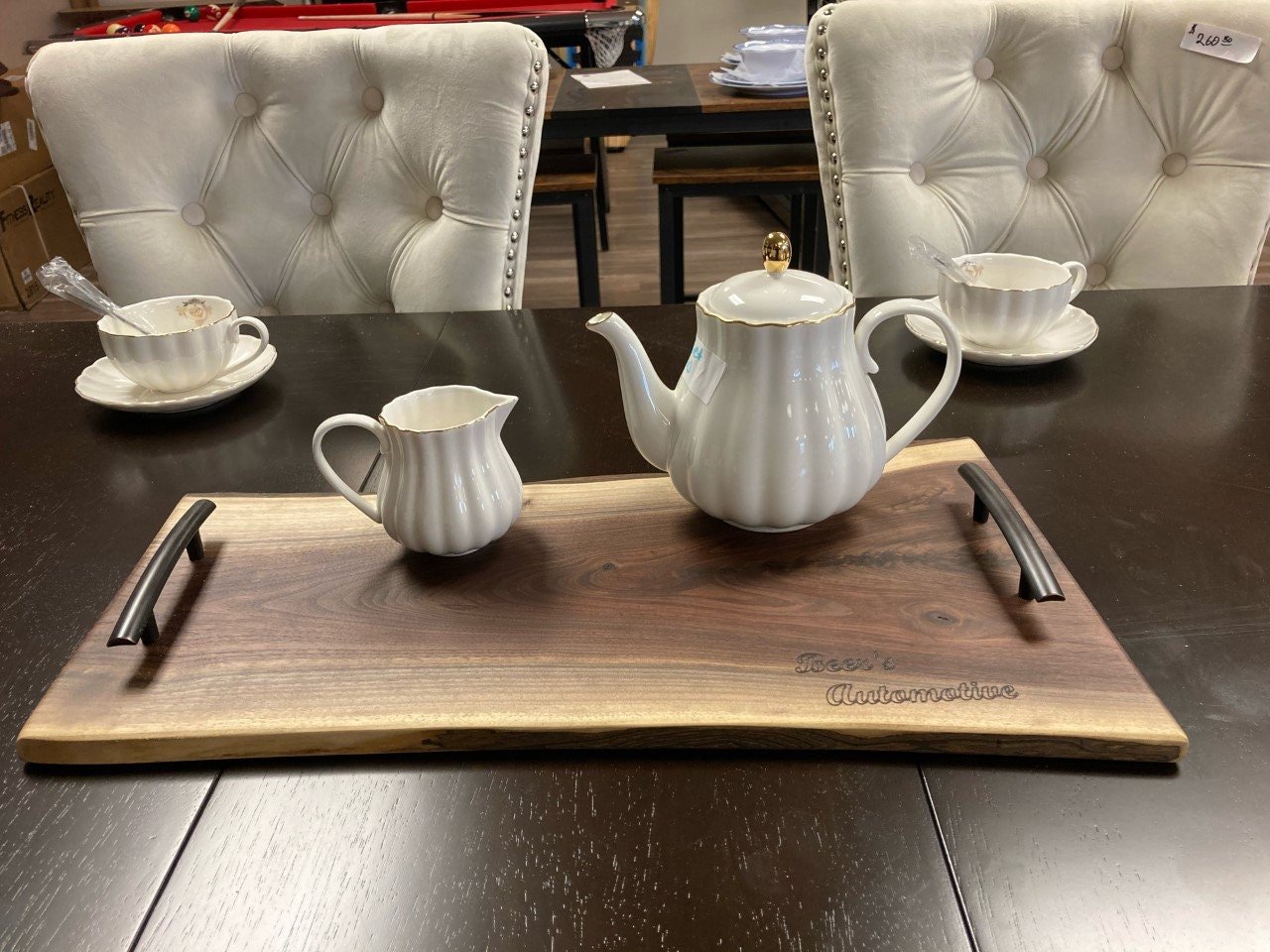 Laser Engraved Charcuterie Board | Stumps Custom Wood