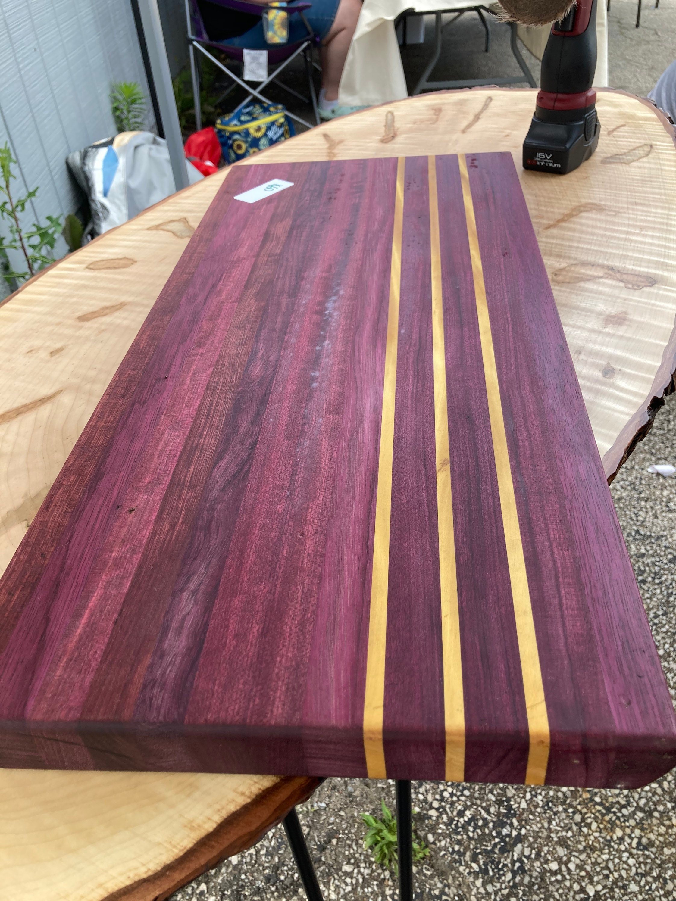 5pc Exotic Cutting Board | Stumps Custom Wood