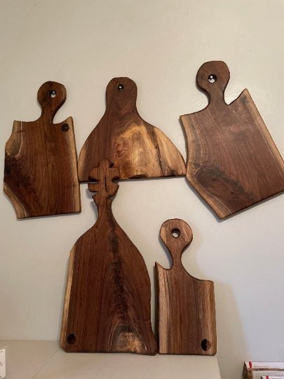 24x12 Live Edge Walnut Cutting Board | Stumps Custom Wood