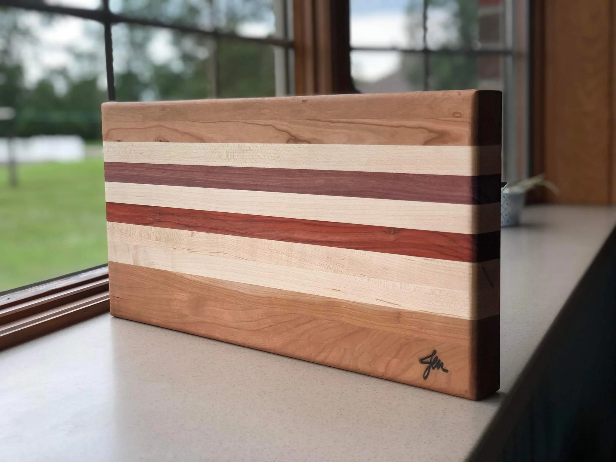 Personalized Name & Date Cutting Board | | Stumps Custom Wood