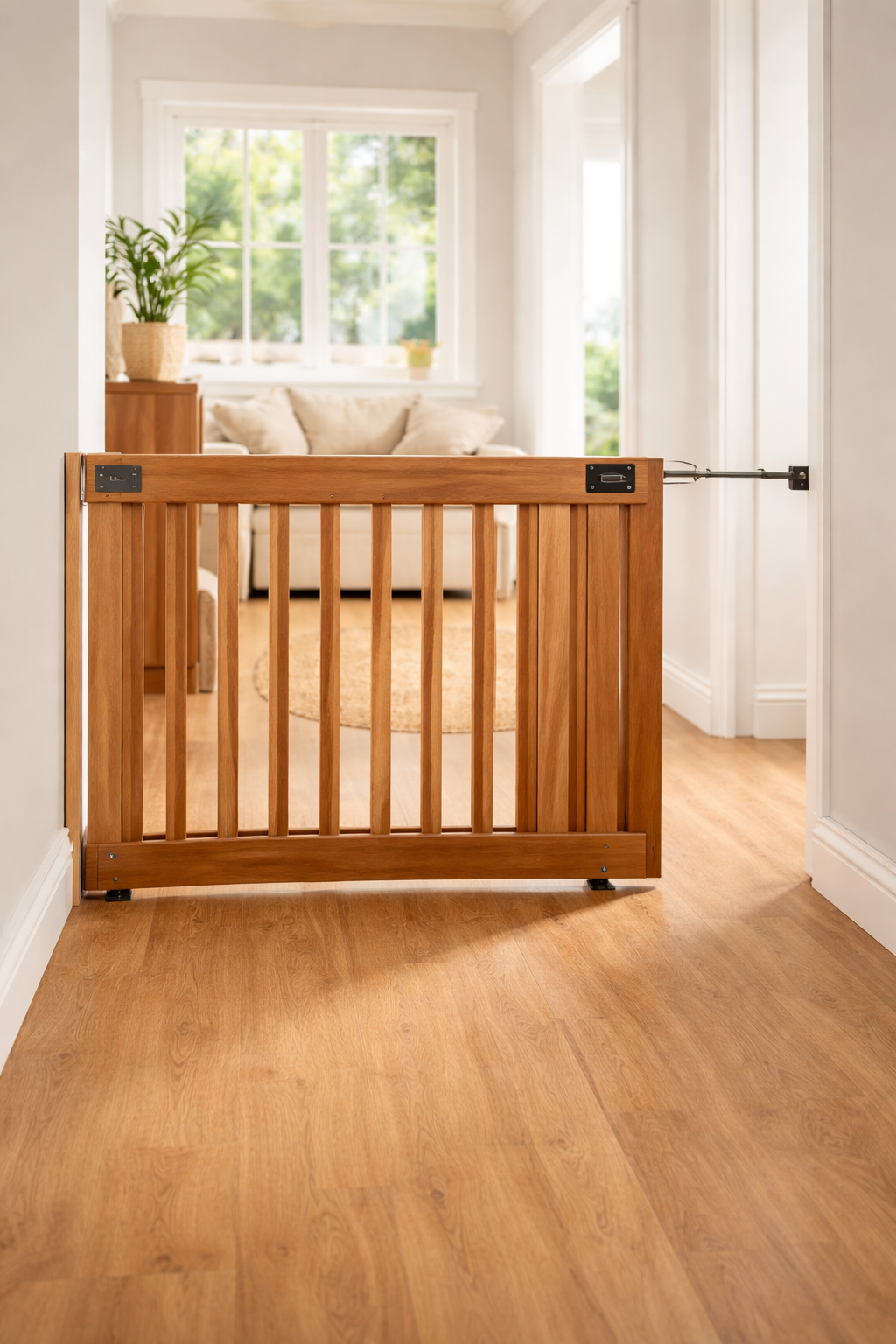 How to Block a Doorway Without Stepping Over a Gate