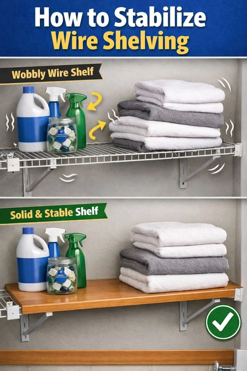 Tired of Wobbly Storage? How to Stabilize Wire Shelving