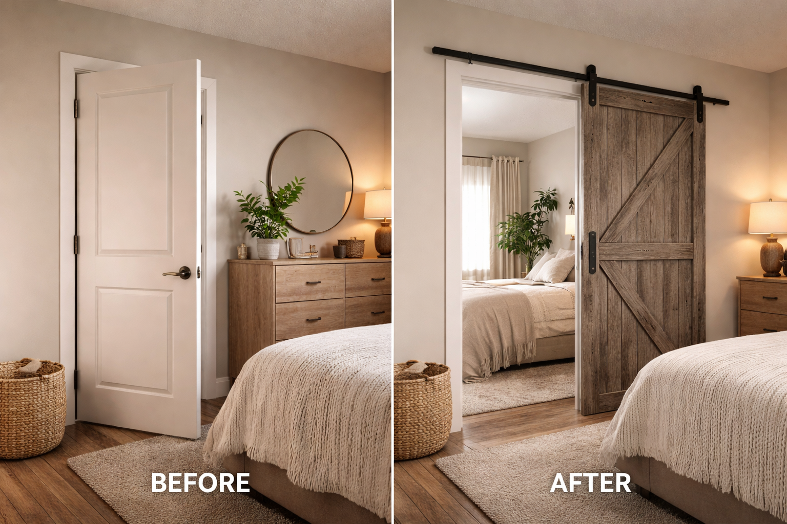 Best Interior Door for Saving Space (Barn Door Guide)