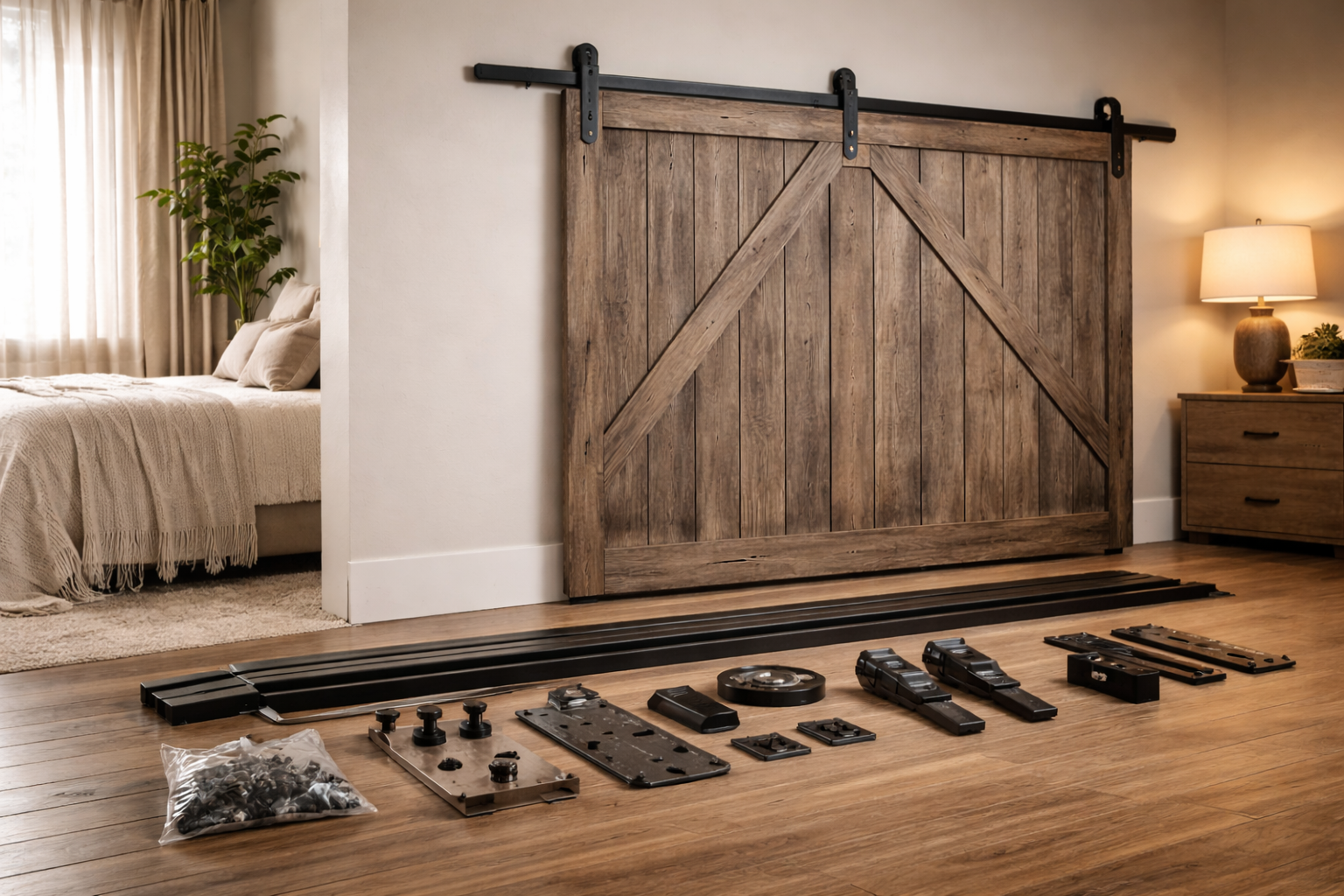 Where to Buy Solid Wood Barn Doors with Hardware