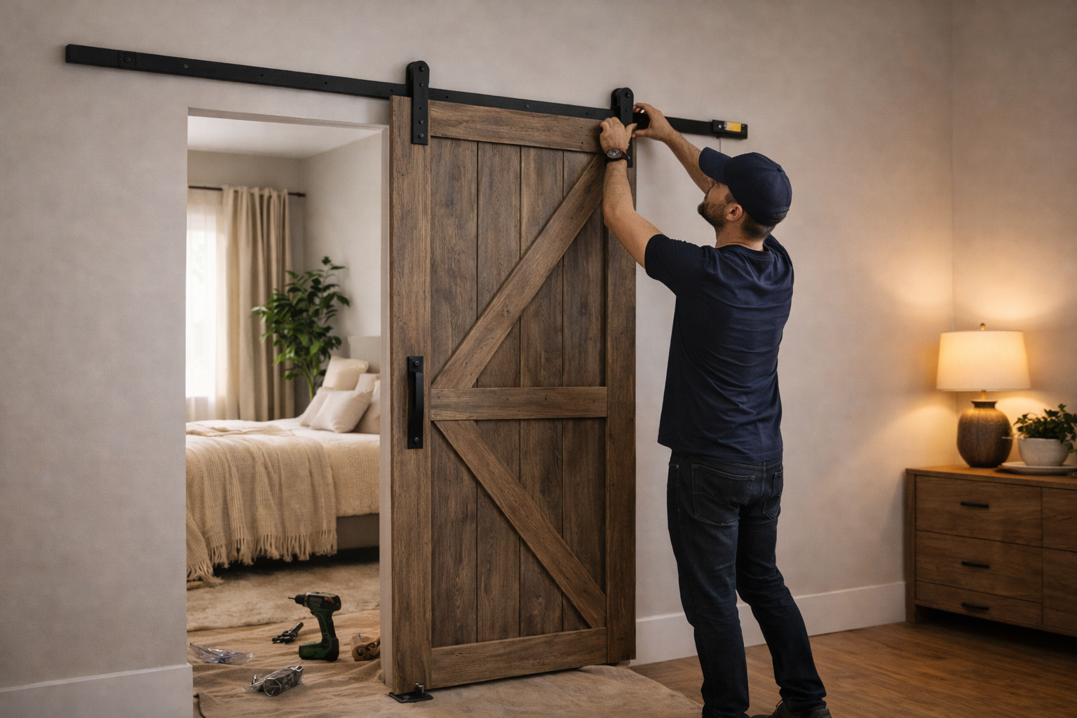 How Hard Is It to Install a Sliding Barn Door?