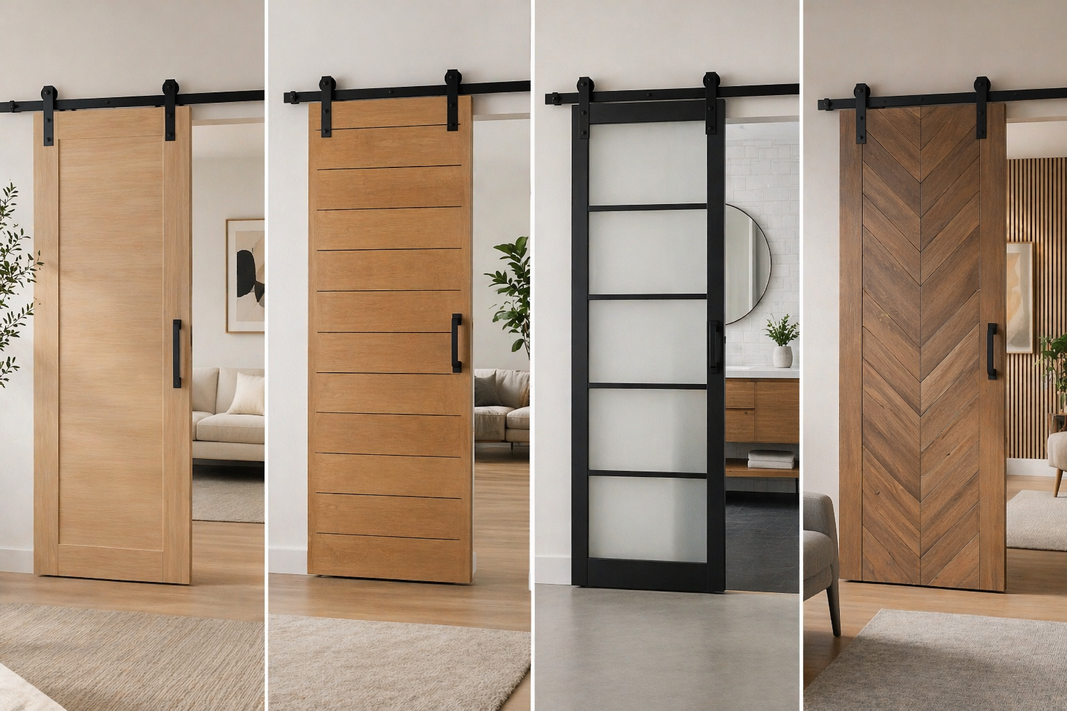 What Style Barn Door Works Best in Modern Homes?