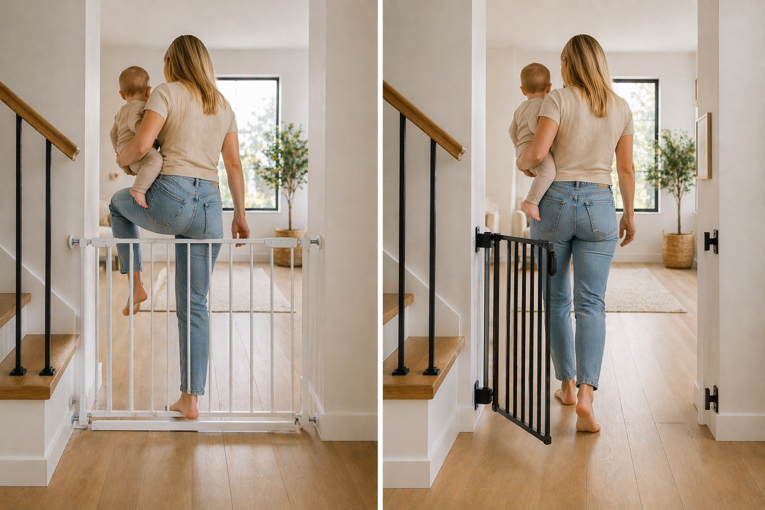 What Is the Best Baby Gate for Stairs Without Drilling Into the Floor?