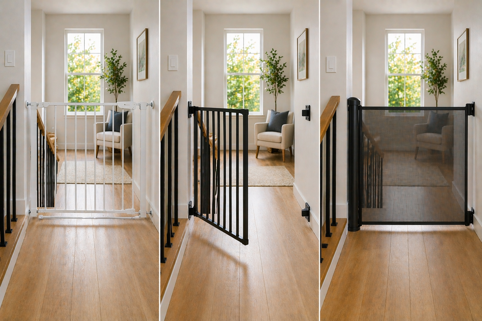 How to Block Stairs Safely Without a Bulky Baby Gate