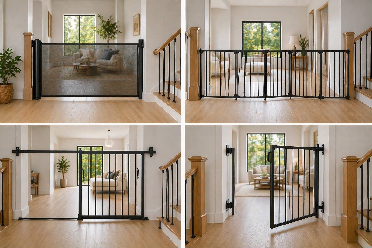 What Kind of Gate Works for Wide Stair Openings