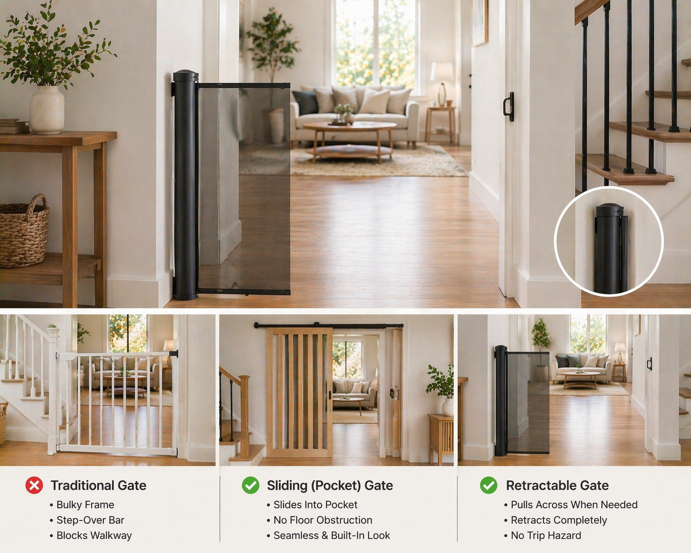 What Is the Best Space-Saving Baby Gate Solution?
