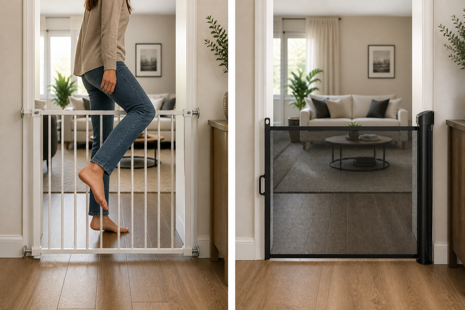 Tired of Stepping Over Baby Gates? Here's a Better Solution