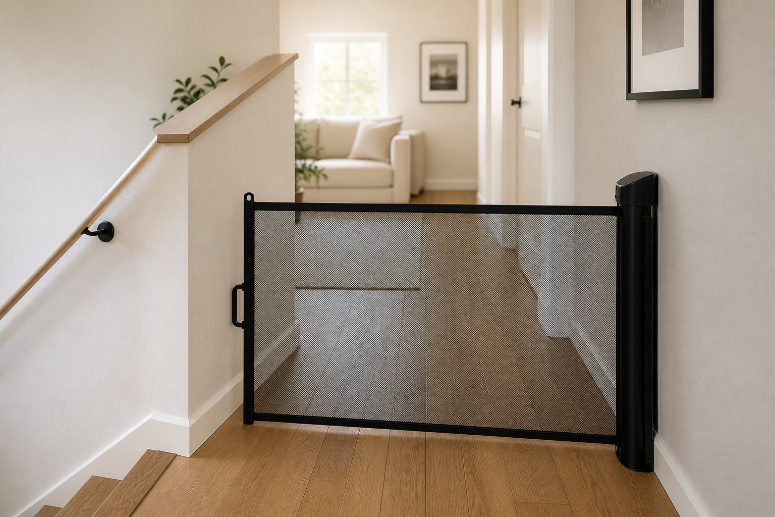 How to Install a Gate Where There’s No Straight Wall