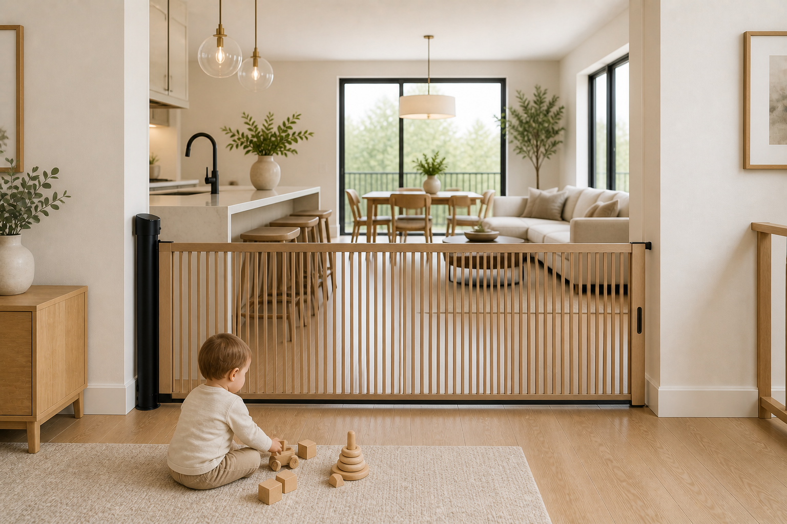 How to Keep Kids Safe Without Installing Permanent Doors