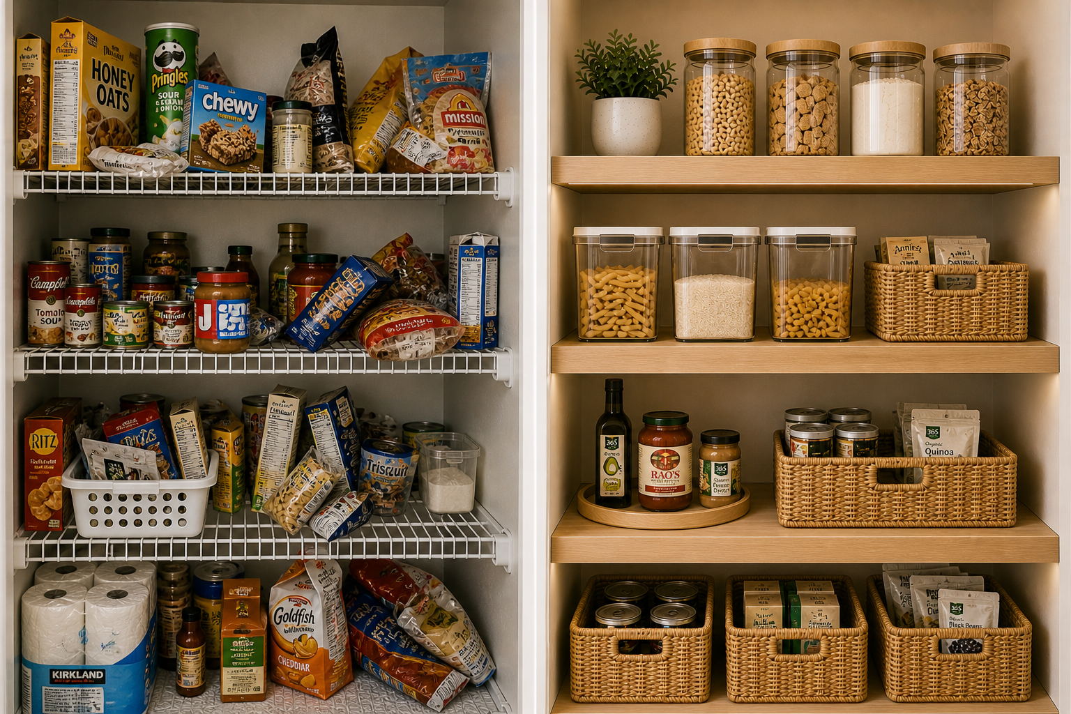 What to Use to Cover Wire Shelving Without Replacing It