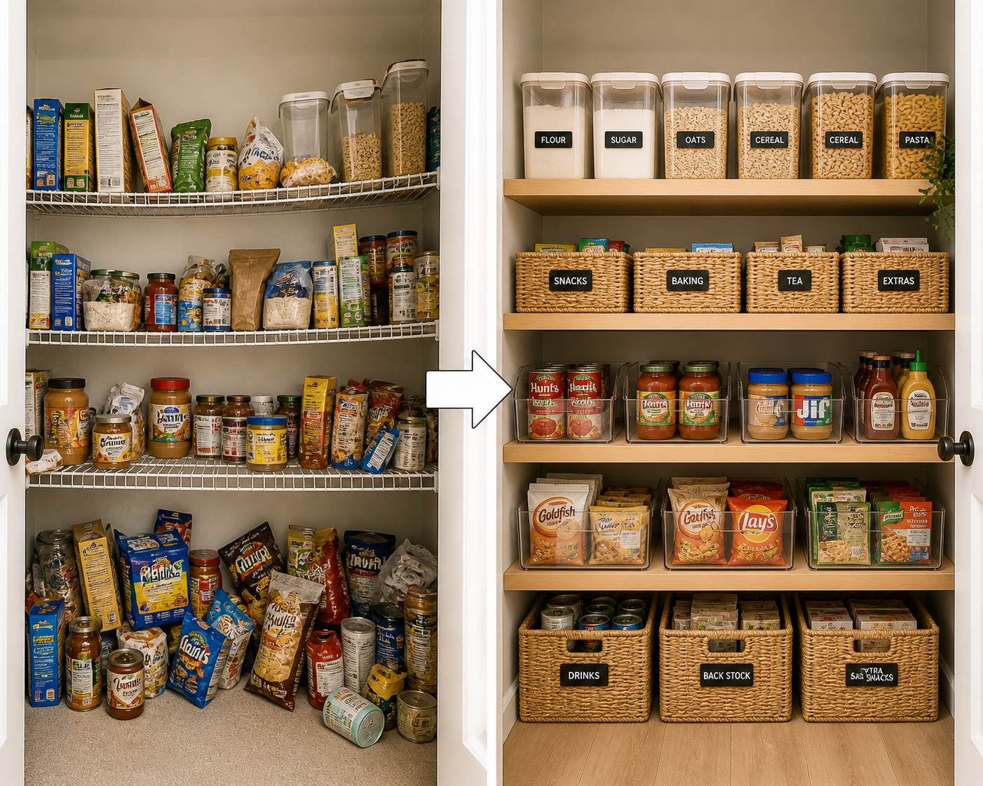 What to Do If Your Pantry Shelves Are Hard to Use