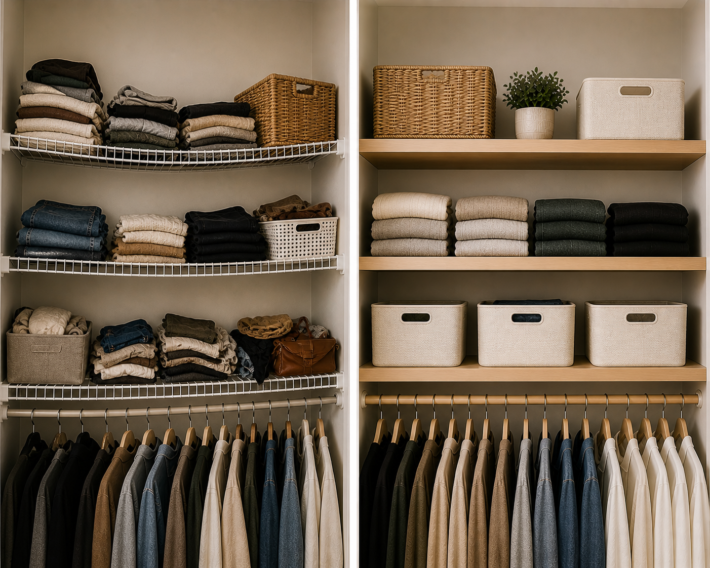 Affordable Ways to Upgrade Closet Storage That Look Expensive