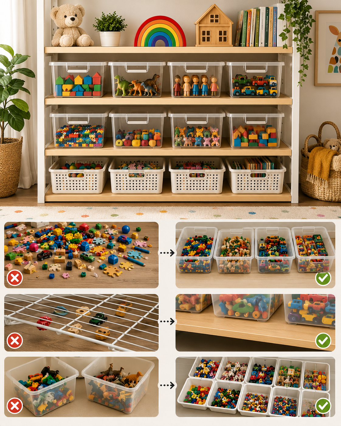 How to Organize Small Toys Without Losing Pieces