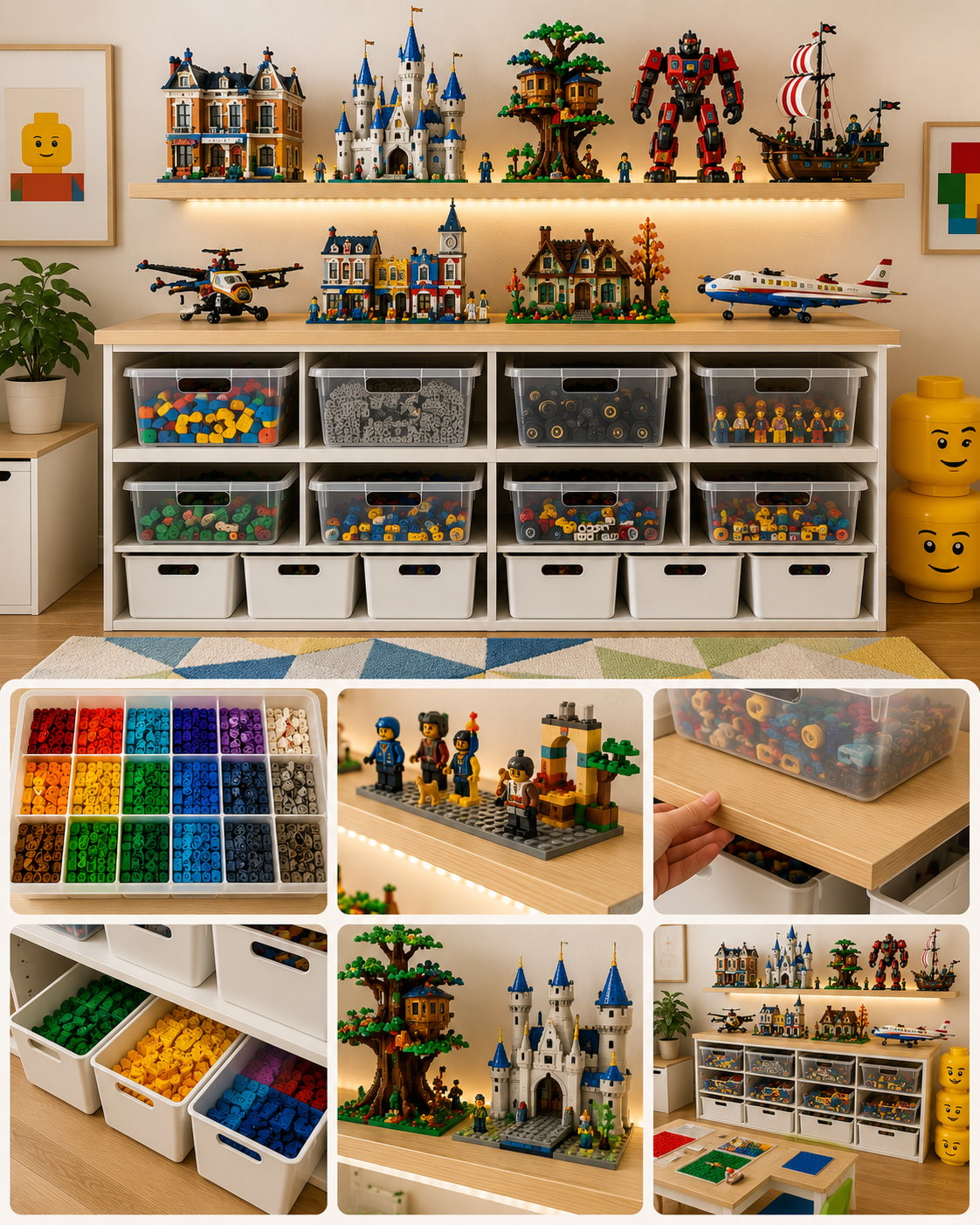 Best Way to Store Kids' Building Toys and Keep Them Displayed