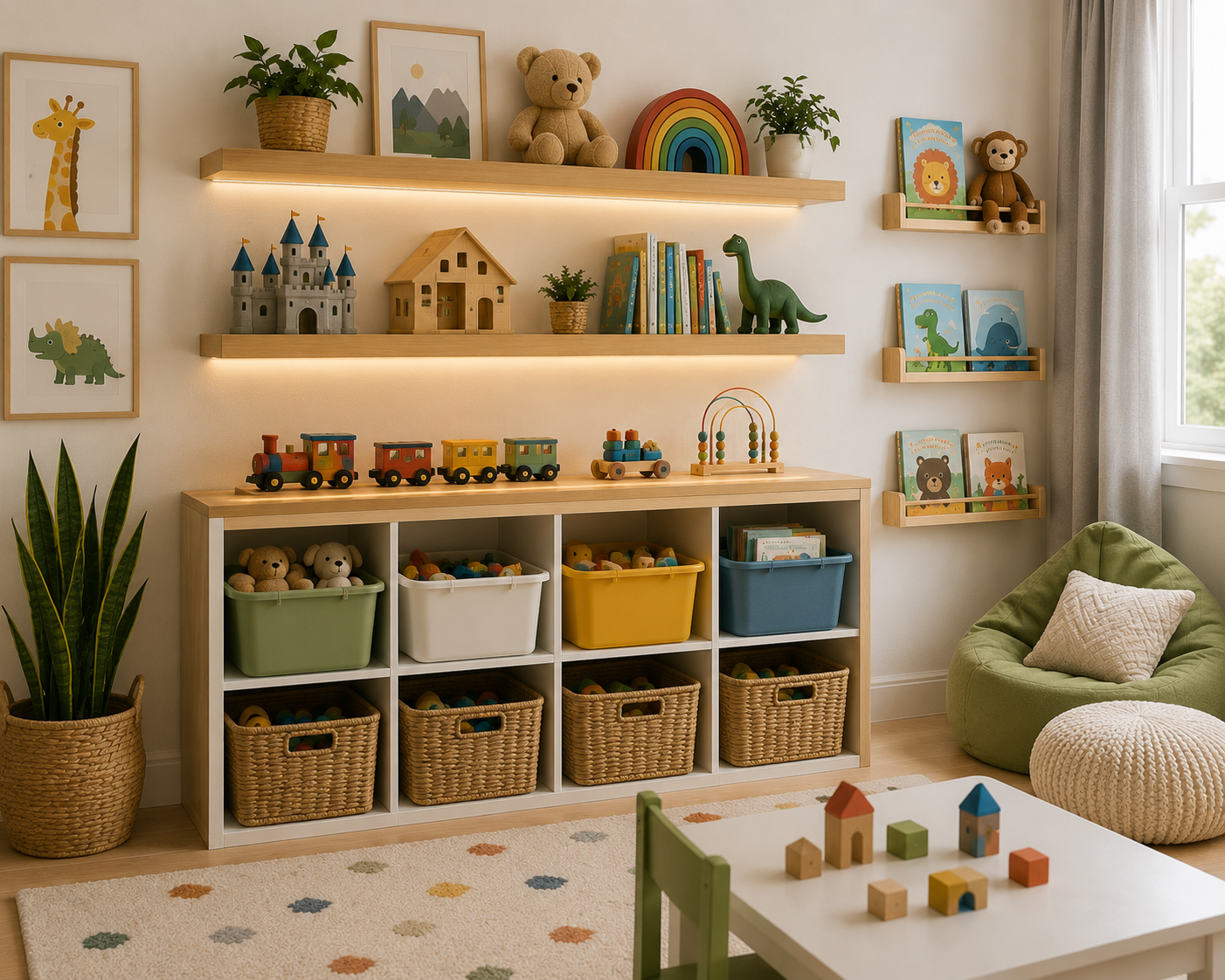 How to Display Kids' Favorite Toys Without Making a Mess