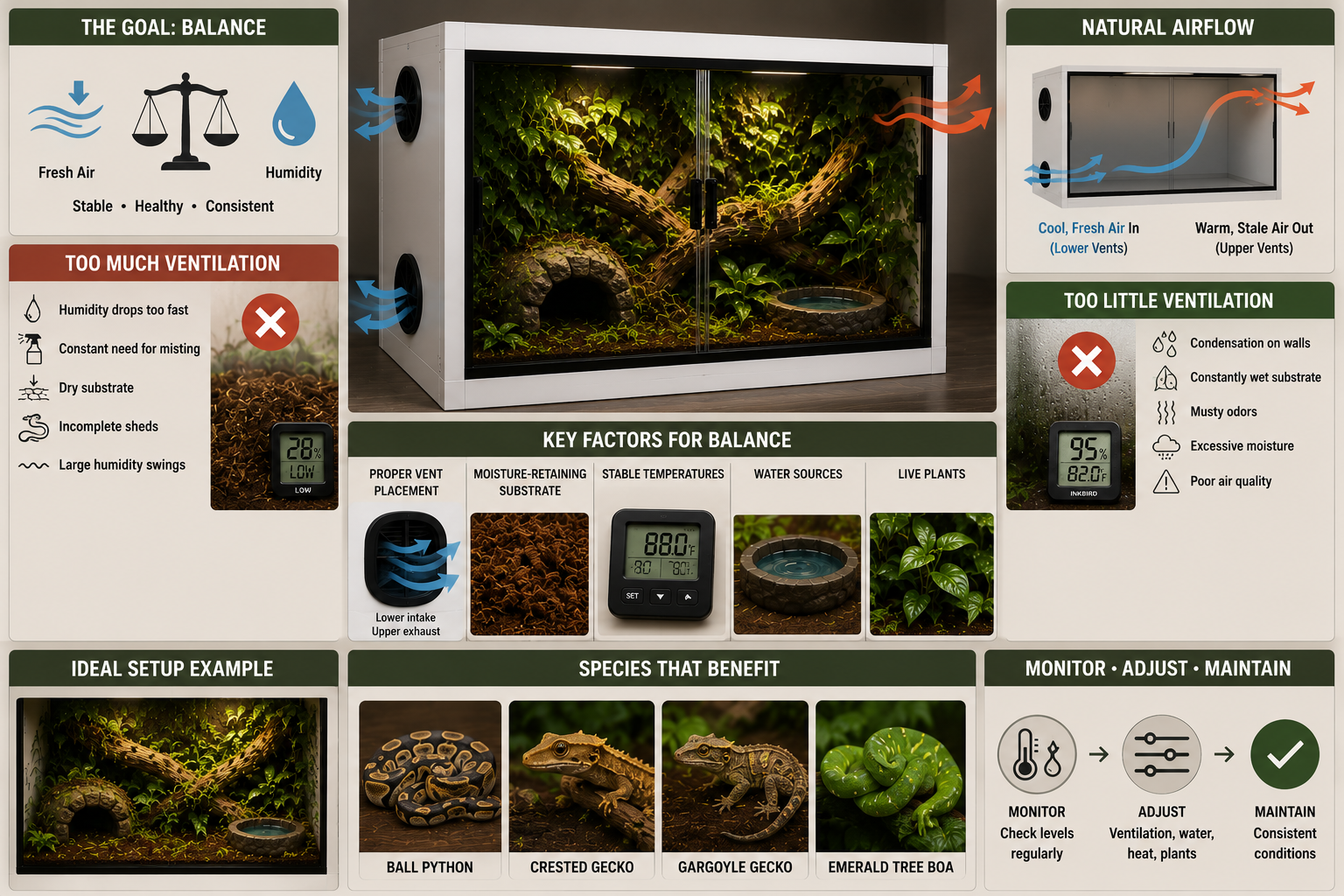 How to Balance Ventilation and Humidity in a PVC Enclosure