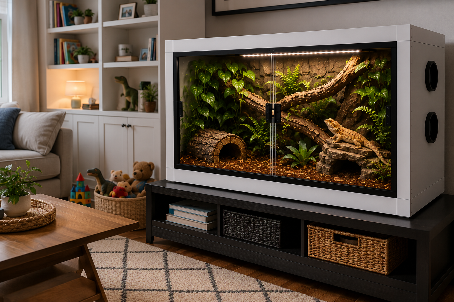 Best Reptile Enclosure for Kids and Family Homes