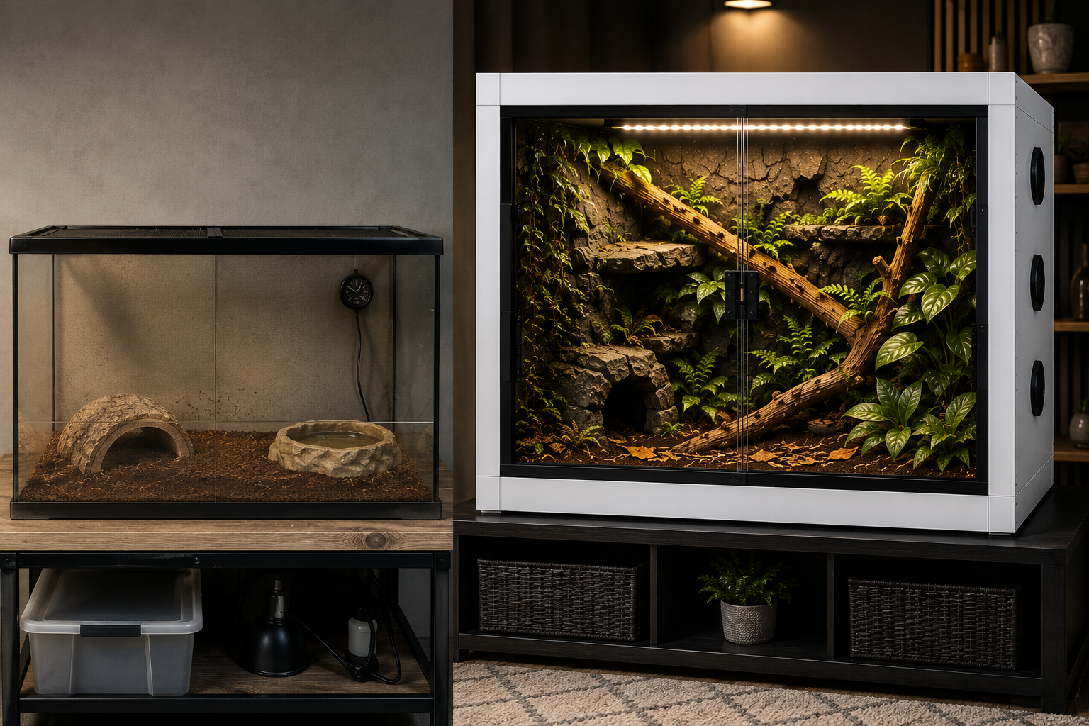 Cheap Reptile Enclosures vs Quality PVC Enclosures: What's the Difference?