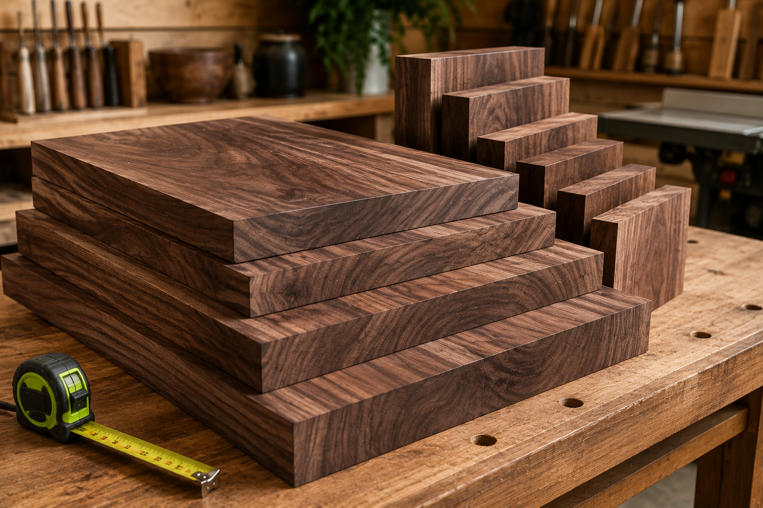 Where to Buy Black Walnut Boards Cut to the Exact Size You Need