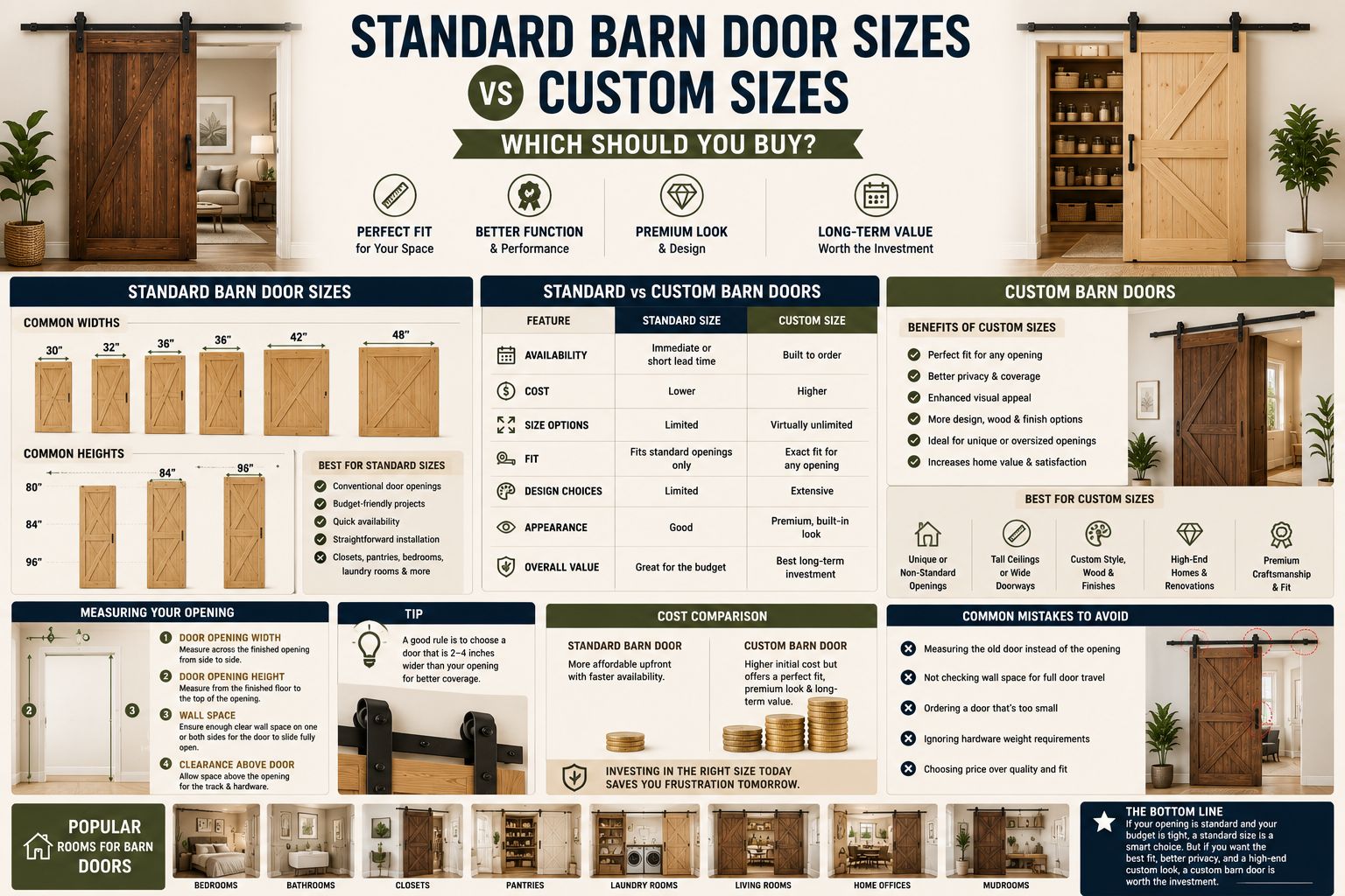 Barn Door Hardware Guide: Choosing the Best Track System