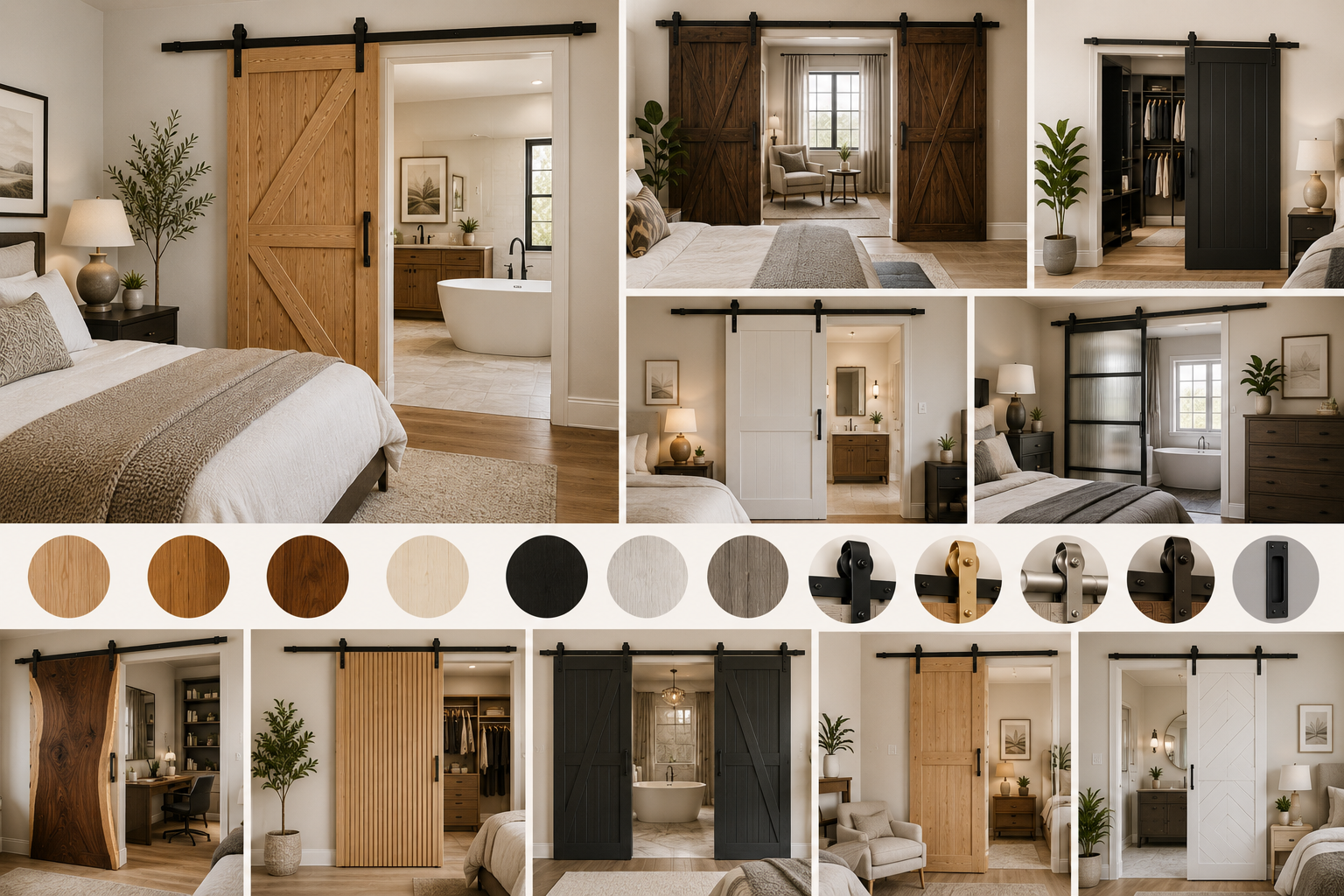 Sliding Barn Doors for Master Bedrooms: Design Ideas &amp; Inspiration