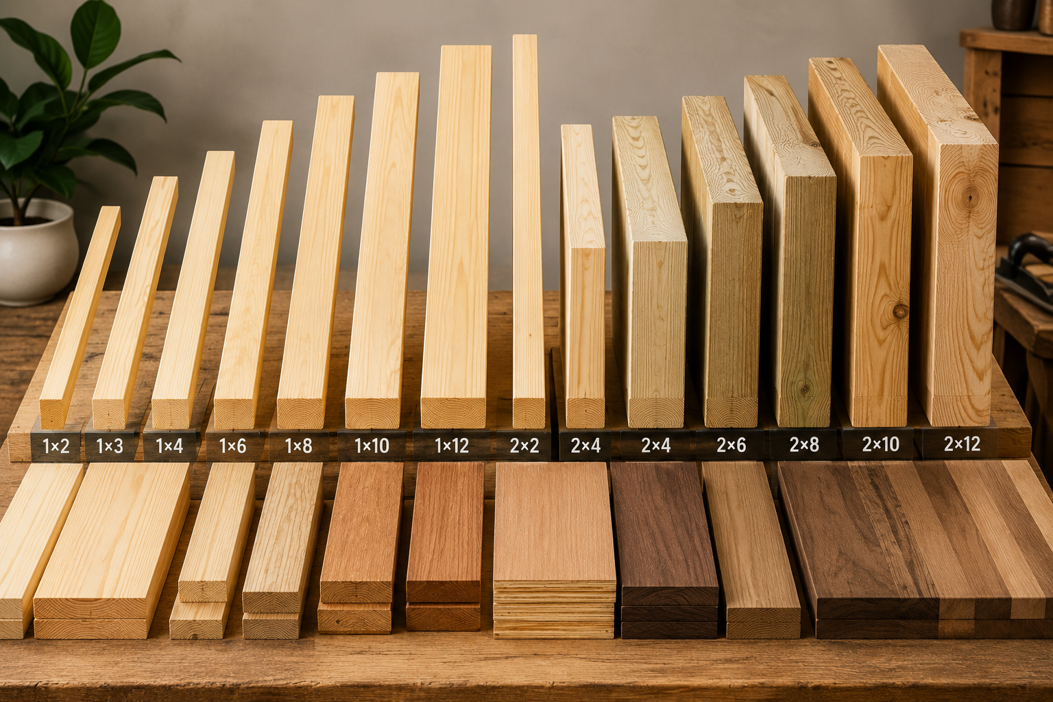 Common Lumber Sizes Explained (And When You Need Custom Cuts)