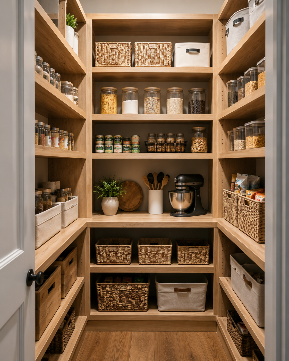 How to Build Custom Pantry Shelves with Cut-to-Size Lumber