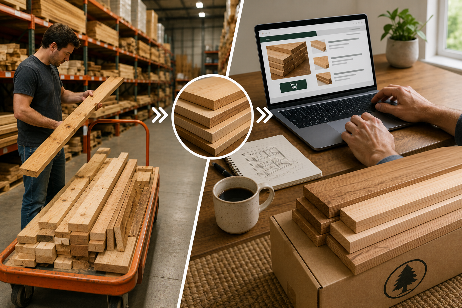 Why More DIYers Are Buying Lumber Online Instead of Local Stores