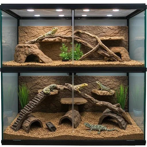 the Perfect 6 Foot Reptile Habitat