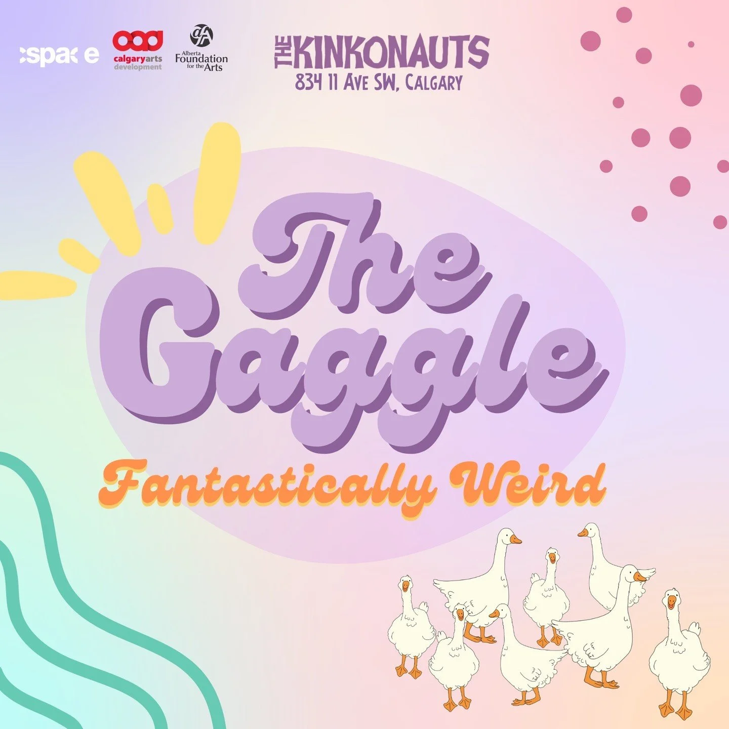 Sundays Unplugged presents: The Gaggle⁠
⁠
What more could you want than a gaggle of magnificent improvisers tickling your fancy and your funny bone!? With 500 years of experience between them, these 8 talented weirdos will wow you with their wondrous