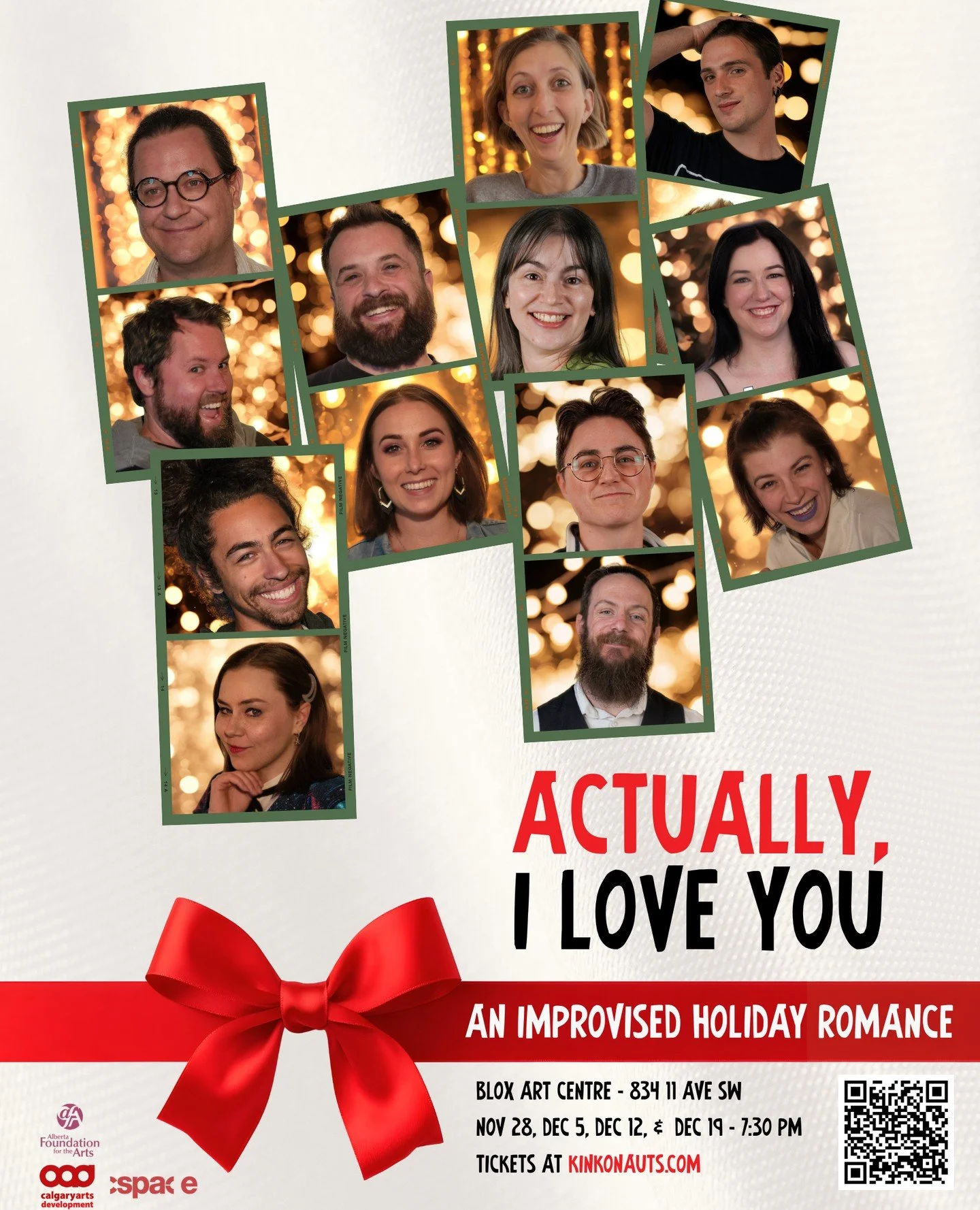 UPCOMING SHOW ANNOUNCEMENT: Actually, I Love You: An Improvised Holiday Romance⁠
⁠
Watch as a cast of heartfelt performers create a web of festive love stories&mdash;full of missed connections, bold confessions, and holiday magic. One show, endless p