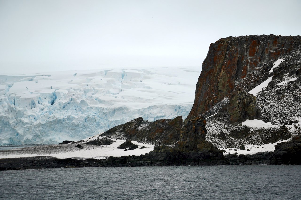 We woke up in Half Moon Bay. 