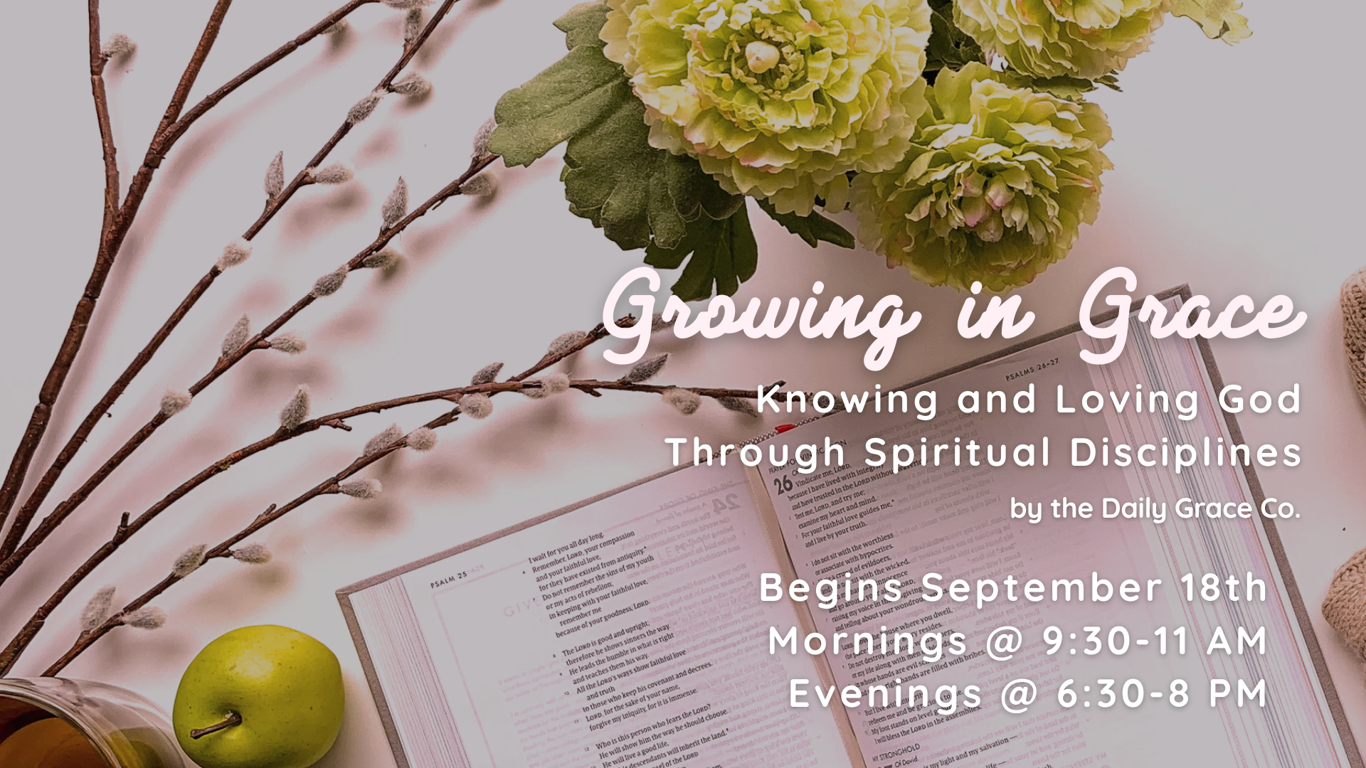 Growing In Grace Women's Bible Study