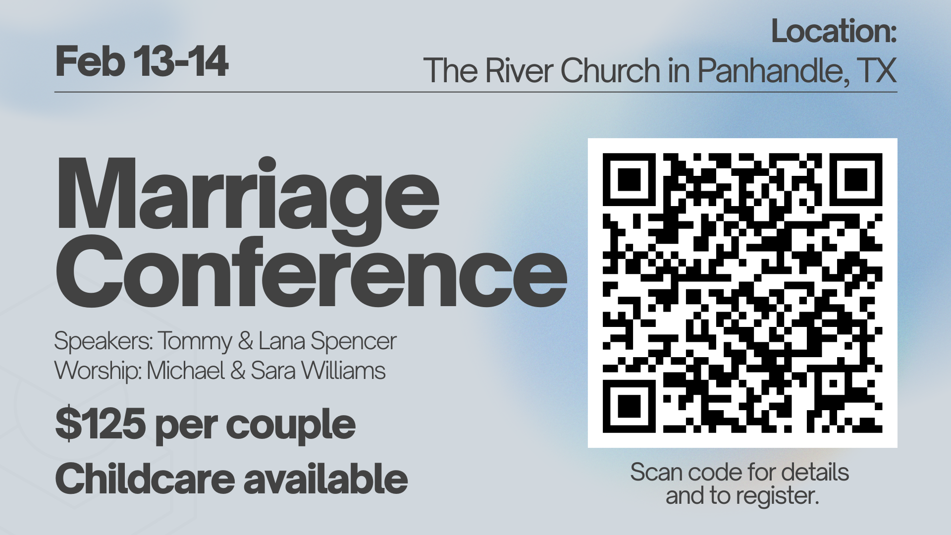 Marriage Conference