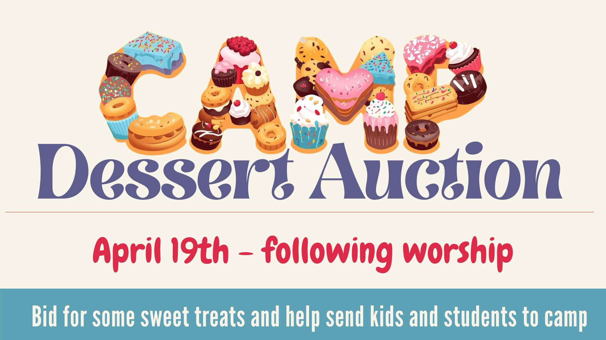 Dessert Auction
