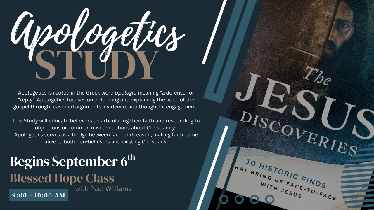 Blessed Hope Adult Bible Study Class