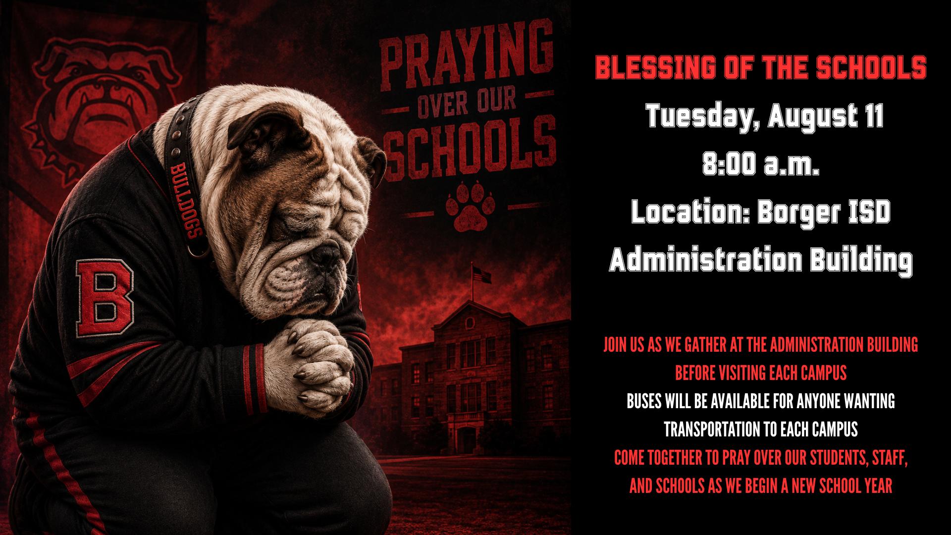 BLESSING OF THE SCHOOLS