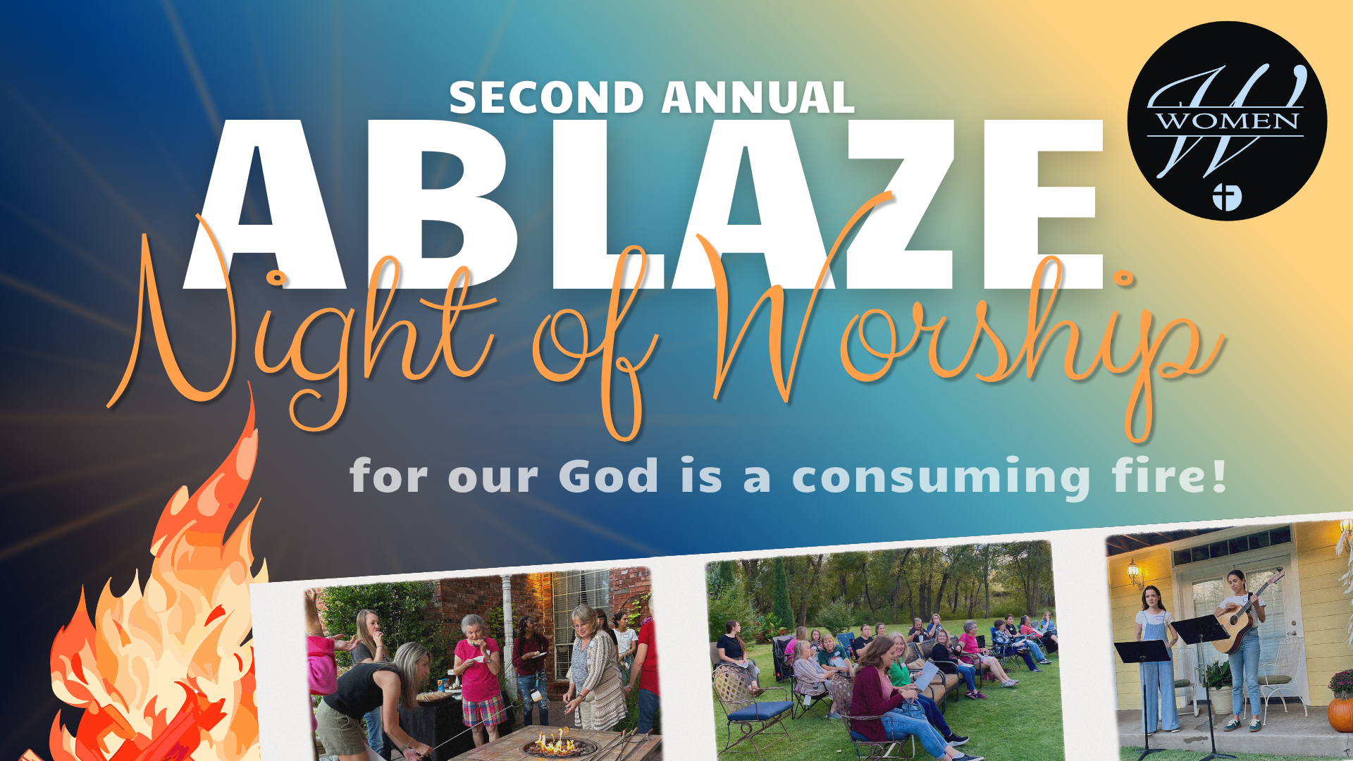 Ablaze Night of Worship Faith Women