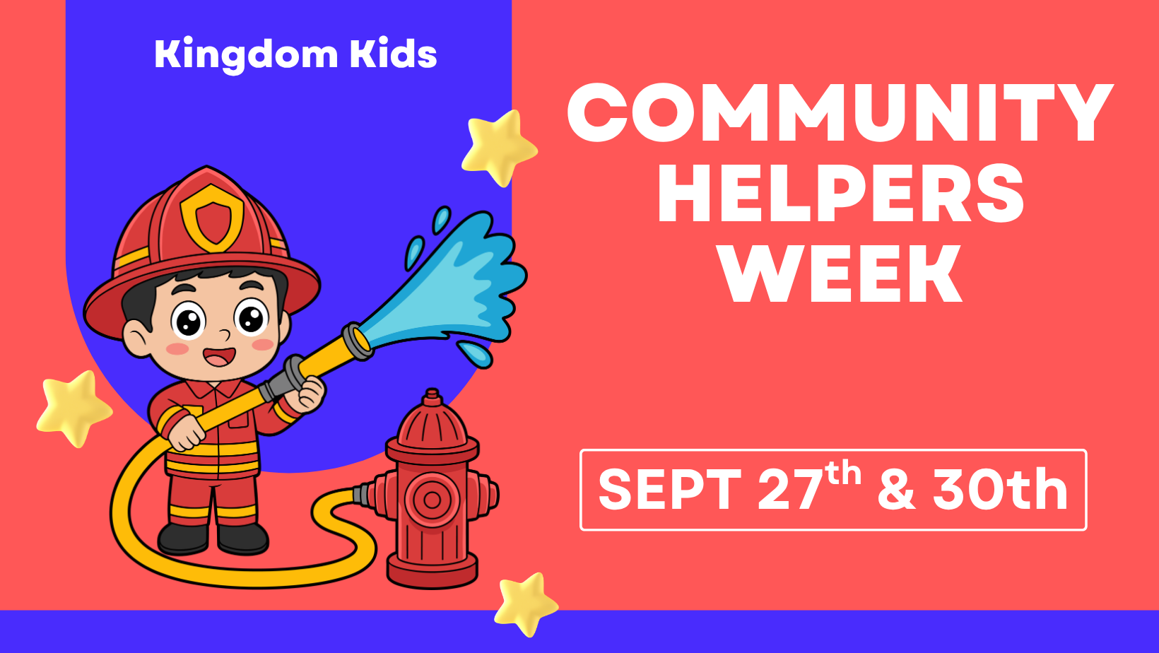 KIngdom Kids Community Helpers Week