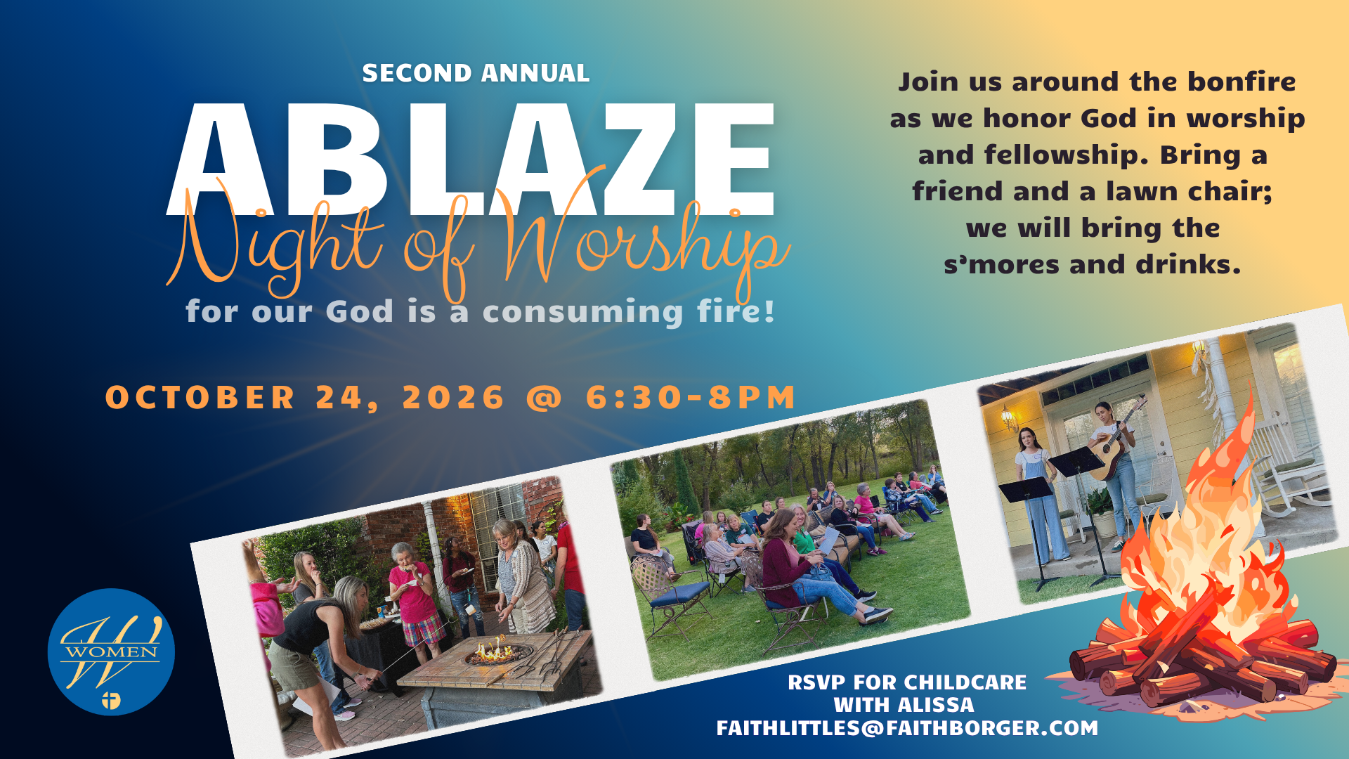 Ablaze Night of Worship Faith Women